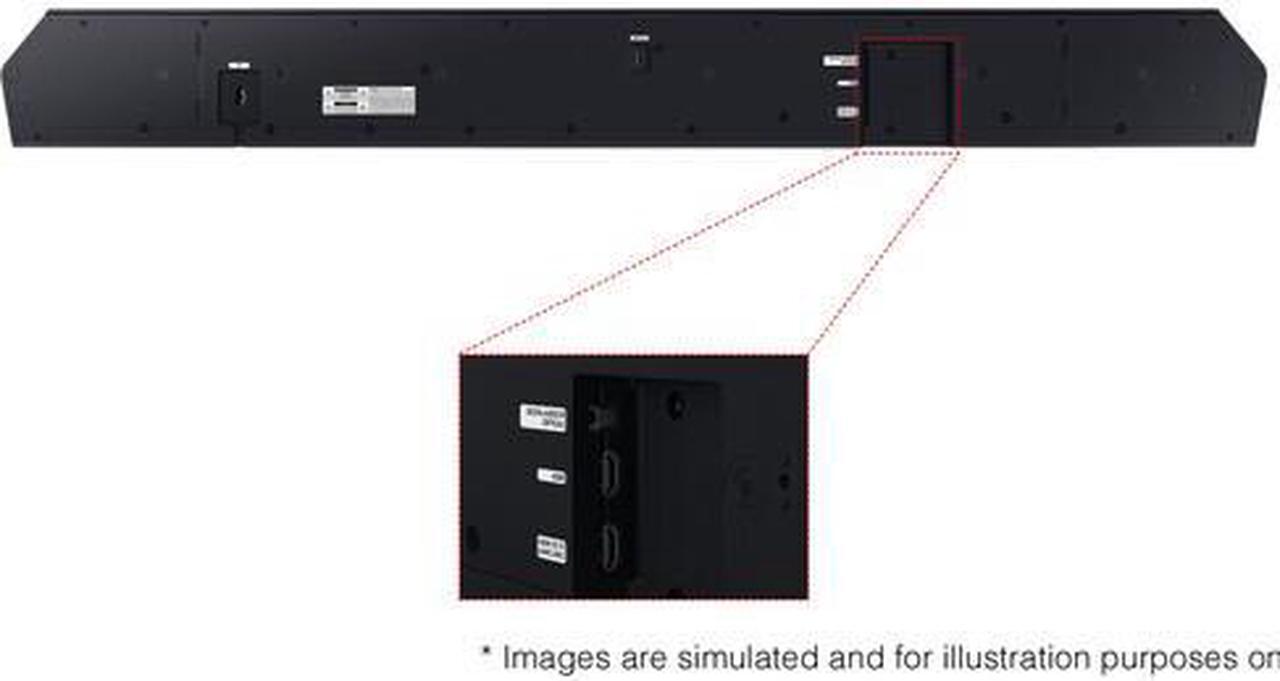 Alt view image 6 of 7 - Samsung Q Series HW Q910D True Dolby Atmos Black Soundbar and Rear Speakers