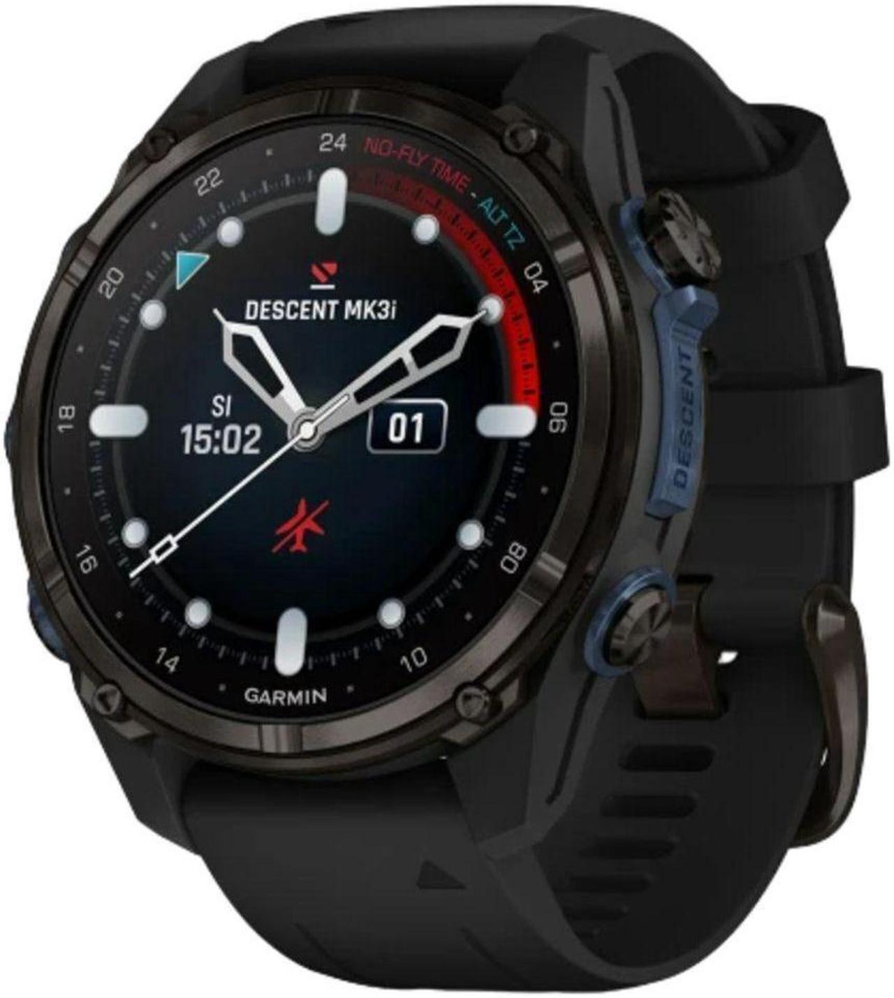 Alt view image 12 of 17 - Garmin Descent Mk3i, Dive Computer and Multisport GPS Smartwatch, Air Integration, Black