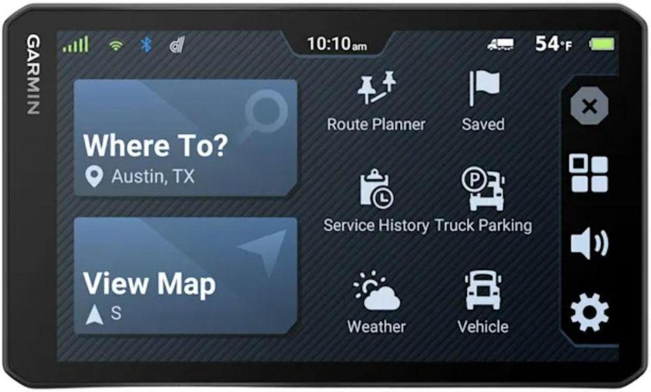 Alt view image 4 of 12 - Garmin dzl OTR720, Large High-Res 7 GPS Truck Navigator, Custom Truck Routing, Satellite Imagery, Wind Speed, Community-Shared Loading Docks, Truck Entrances & Parking Availability