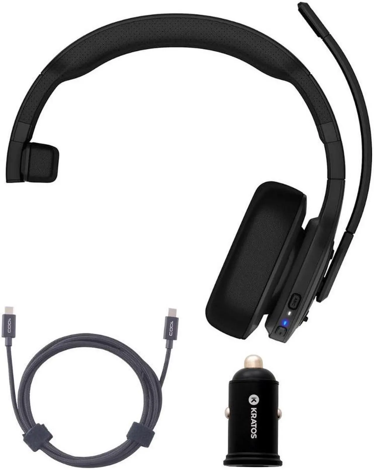 Main image of Garmin dezl Ergonomic Headset 110 for Truckers Black Single Ear Bundle