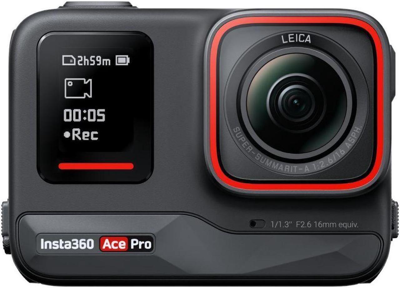 Alt view image 2 of 8 - Insta360 - Ace Pro AI-Powered Waterproof Action Camera - Black