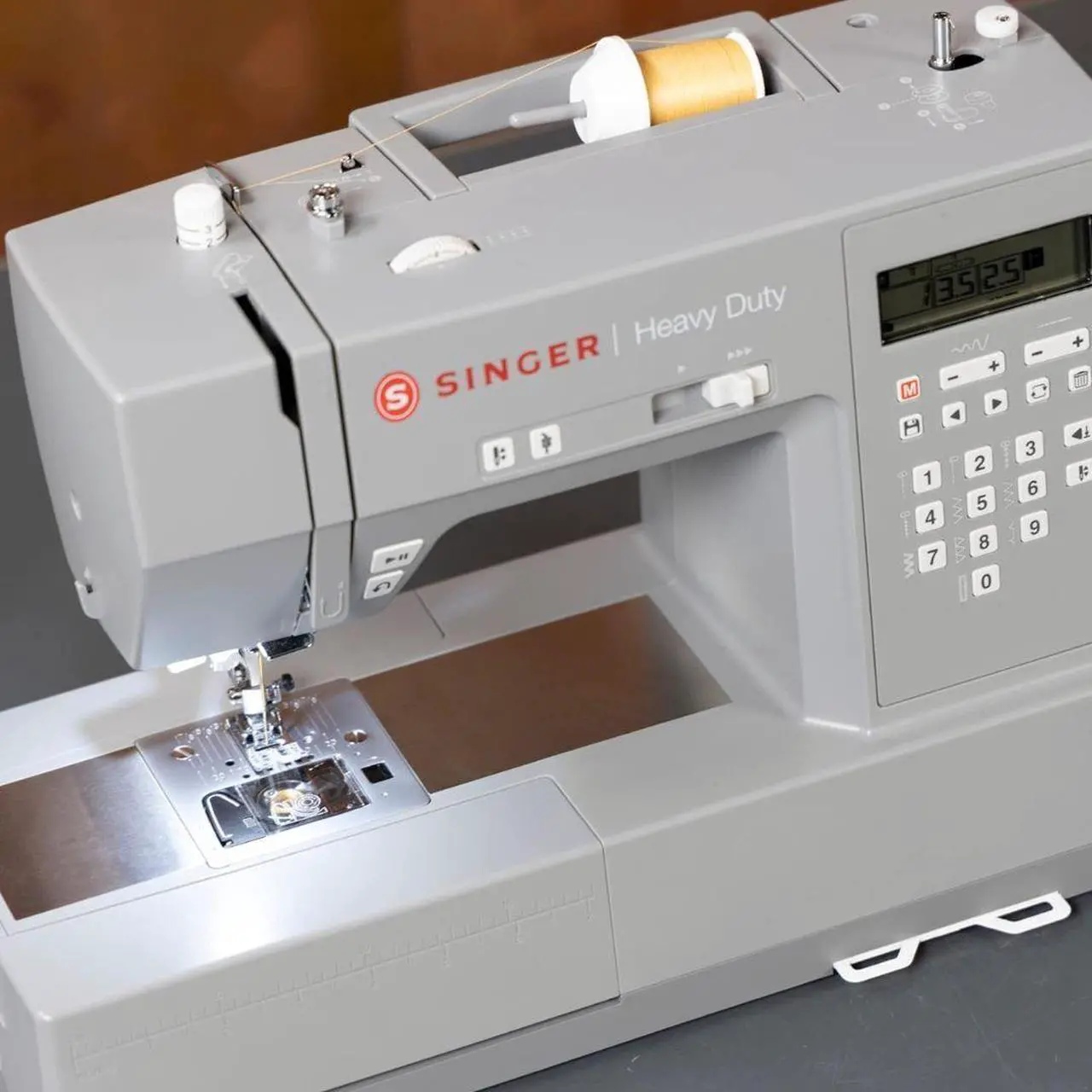 Alt view image 11 of 12 - Singer HD6700C Heavy Duty Sewing Machine - Gray