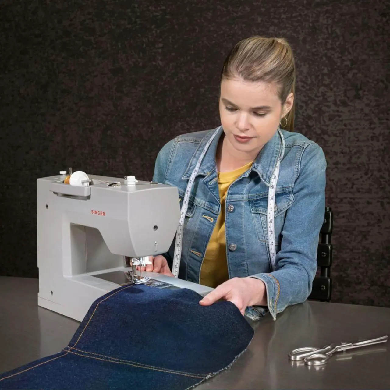 Alt view image 10 of 12 - Singer HD6700C Heavy Duty Sewing Machine - Gray