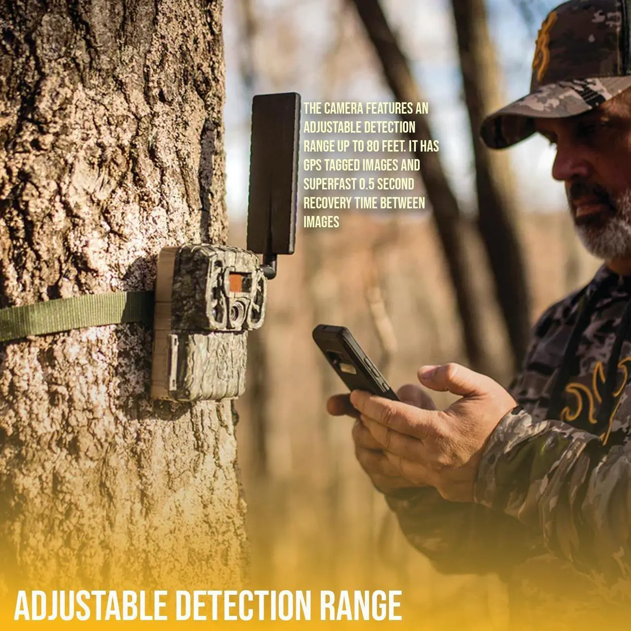Alt view image 3 of 7 - Browning Trail Camera-Defender Wireless Vision Pro HD w/ 32 GB Memory Cards and Card Reader