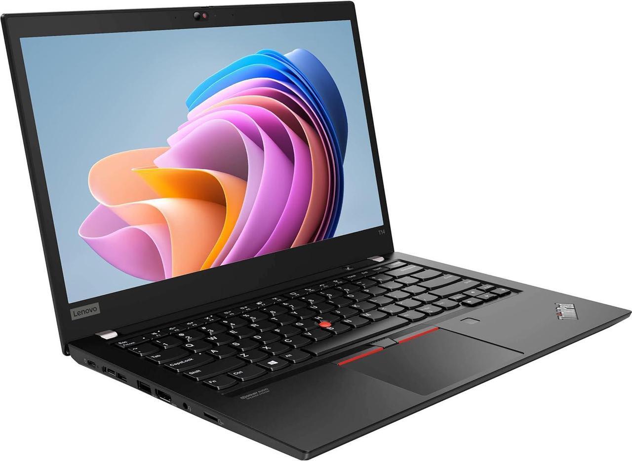 Alt view image 3 of 5 - Lenovo ThinkPad T14 Gen1 14-Inch FHD Touchscreen Laptop Intel Core i5-10210U 16GB RAM  256GB SSD Win11 Pro