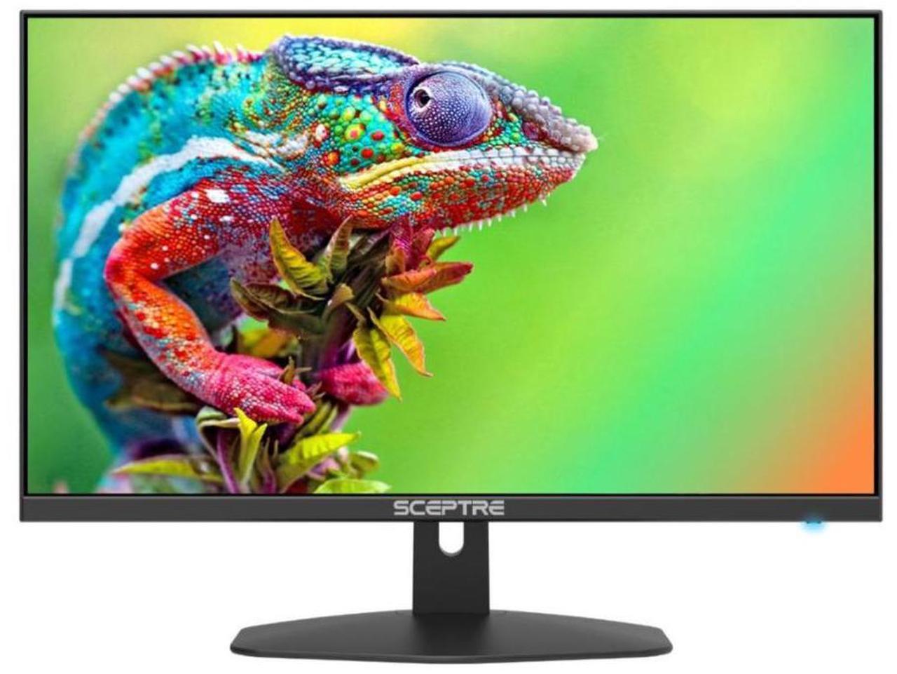 Alt view image 6 of 11 - Sceptre New 24-inch Gaming Monitor 100Hz 1ms DisplayPort HDMI x2 100% sRGB AMD FreeSync Build-in Speakers, Eye Care Frameless Machine Black 2024 (E248W-FW100T)