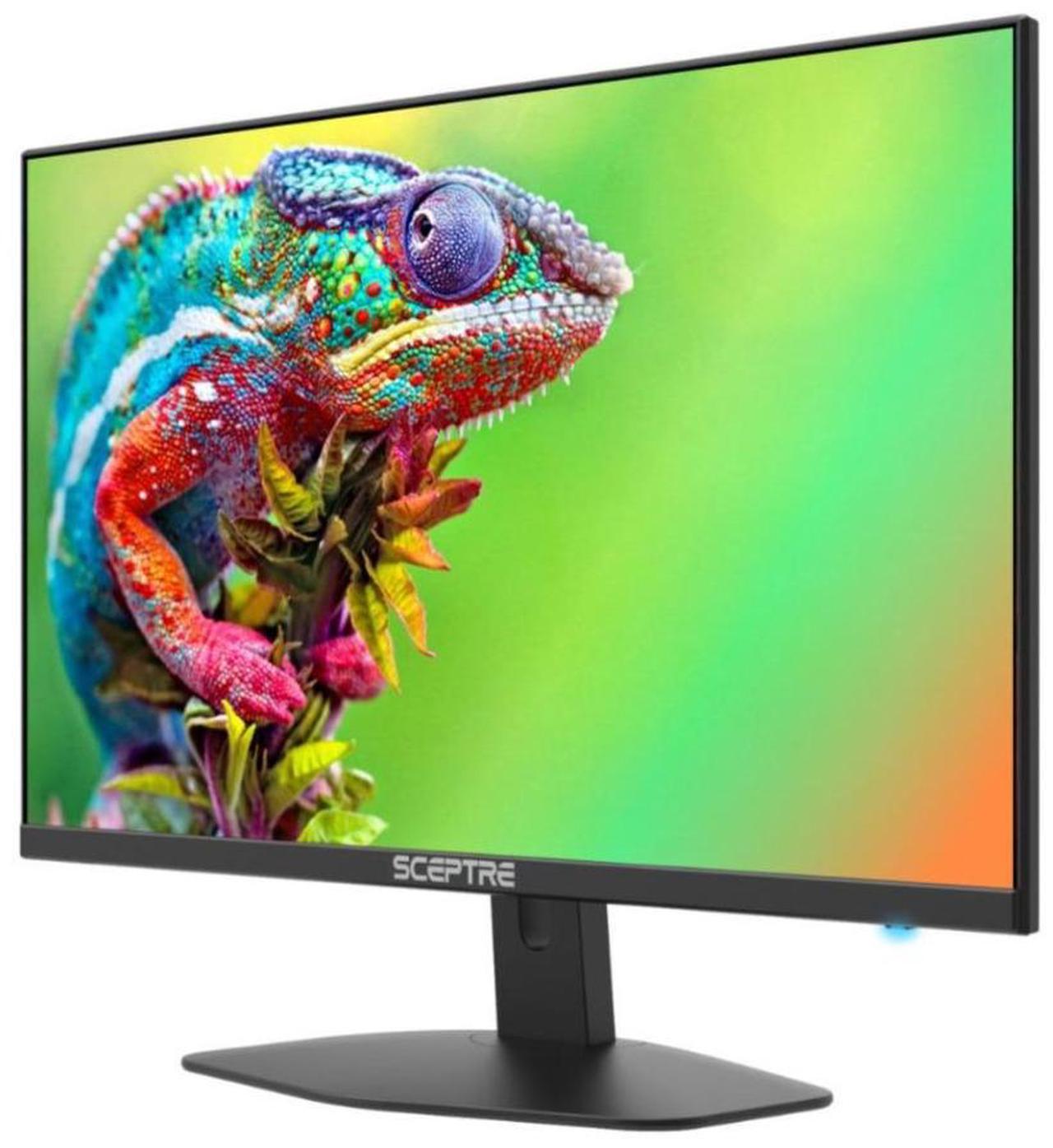 Alt view image 8 of 11 - Sceptre New 24-inch Gaming Monitor 100Hz 1ms DisplayPort HDMI x2 100% sRGB AMD FreeSync Build-in Speakers, Eye Care Frameless Machine Black 2024 (E248W-FW100T)