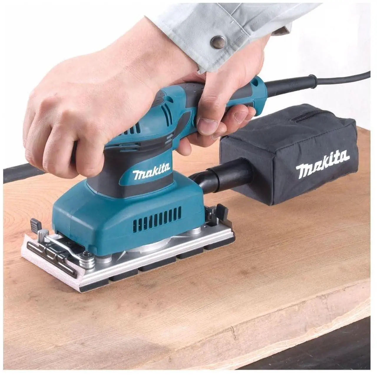 Alt view image 15 of 19 - Makita BO3710 1/3 Sheet Finishing Sander