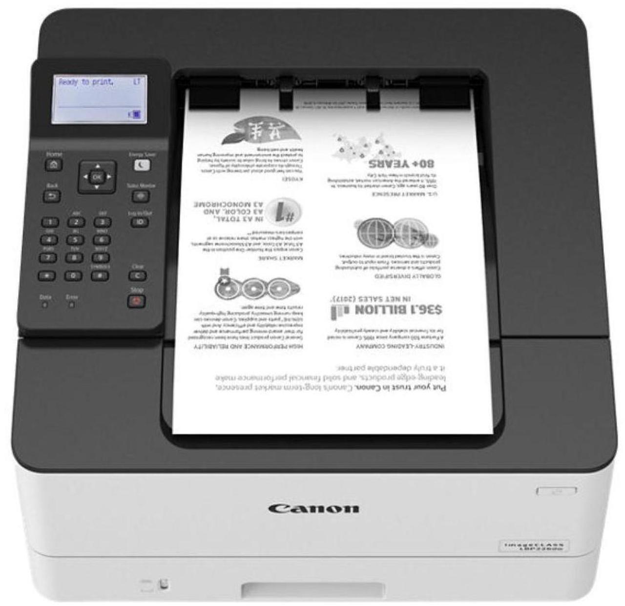 Alt view image 3 of 5 - Canon Imageclass LBP226DW - Wireless, Mobile-Ready, Duplex Laser Printer