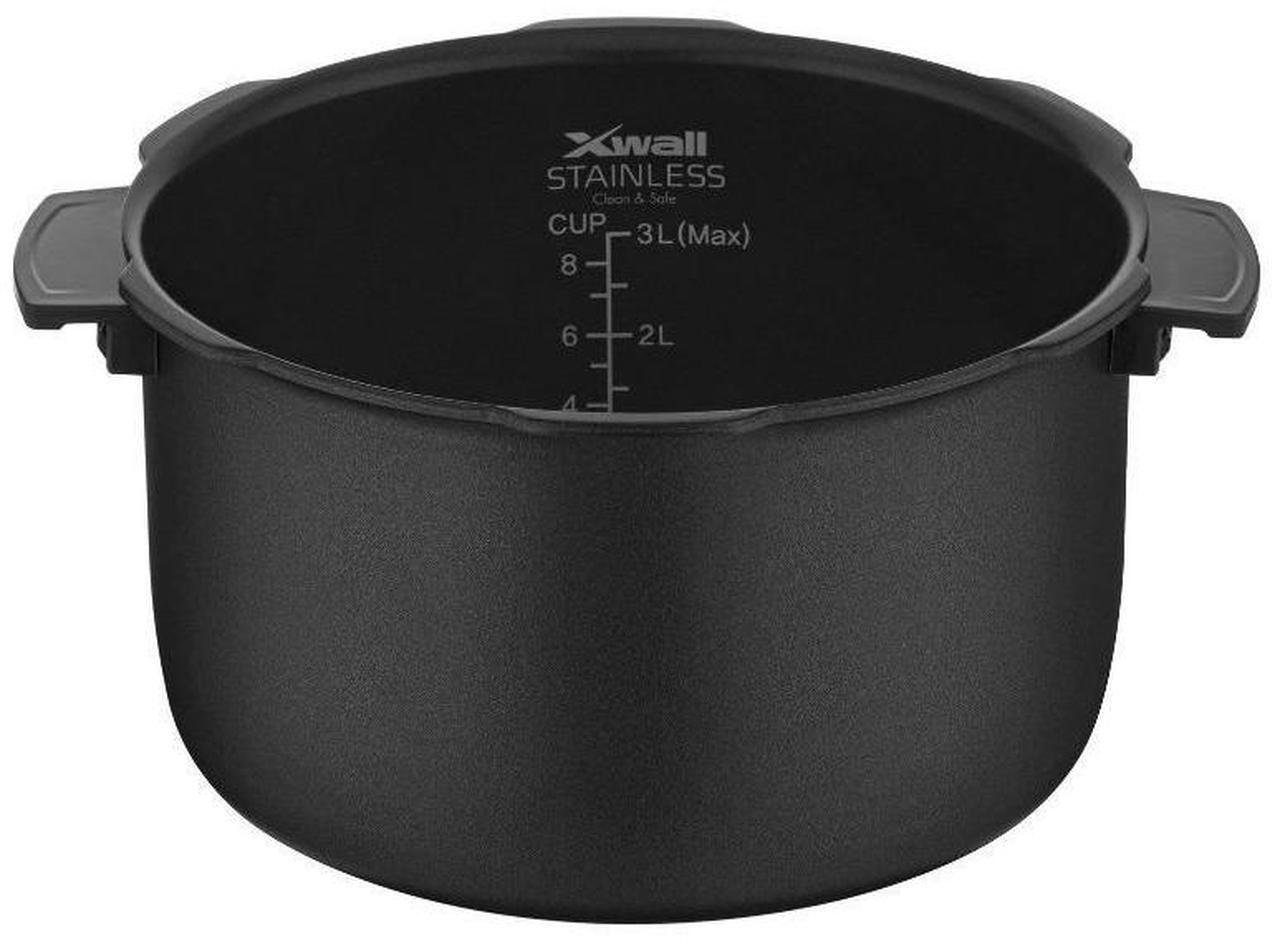Alt view image 4 of 6 - CUCKOO 8 In 1 Multi Pressure 5 Quart Stainless Steel Gold and White Cooker