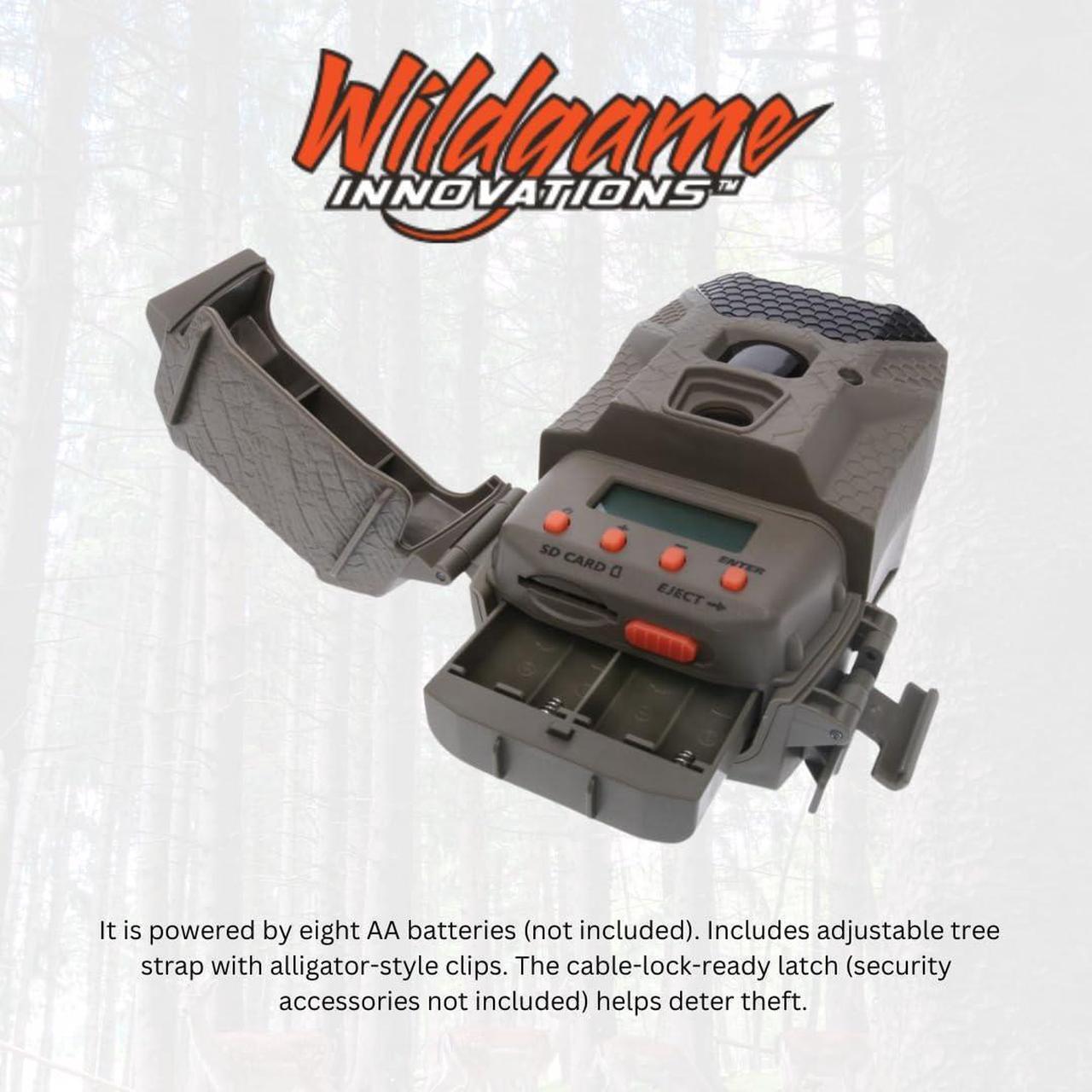 Alt view image 5 of 6 - Wildgame Innovations Wraith 2.0 Lightsout Trail Camera with 40 Infrared LEDs Bundle with 32GB Ultra SDHC UHS-I Memory Card and 4-In-1 USB Card Reader (3 Items)