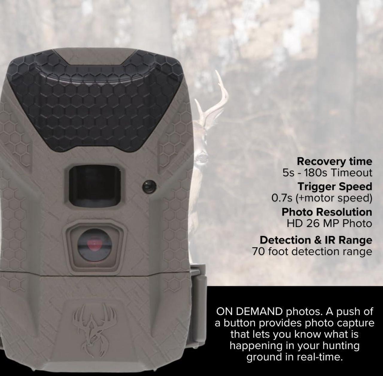 Alt view image 4 of 6 - Wildgame Innovations Wraith 2.0 Lightsout Trail Camera with 40 Infrared LEDs Bundle with 32GB Ultra SDHC UHS-I Memory Card and 4-In-1 USB Card Reader (3 Items)