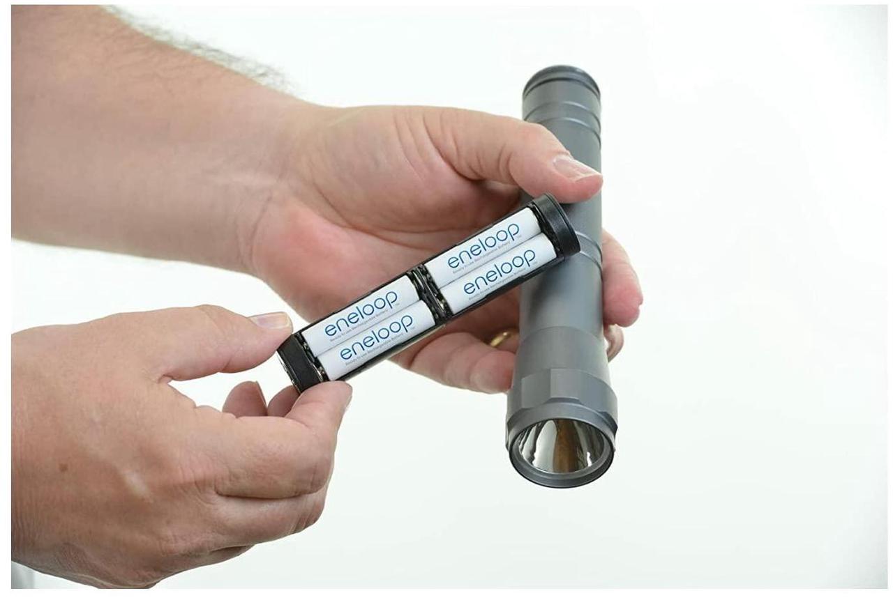Alt view image 5 of 8 - Panasonic BK-4MCCA8BA eneloop AAA 2100 Cycle Ni-MH Pre-Charged Rechargeable Batteries, 8 Pack