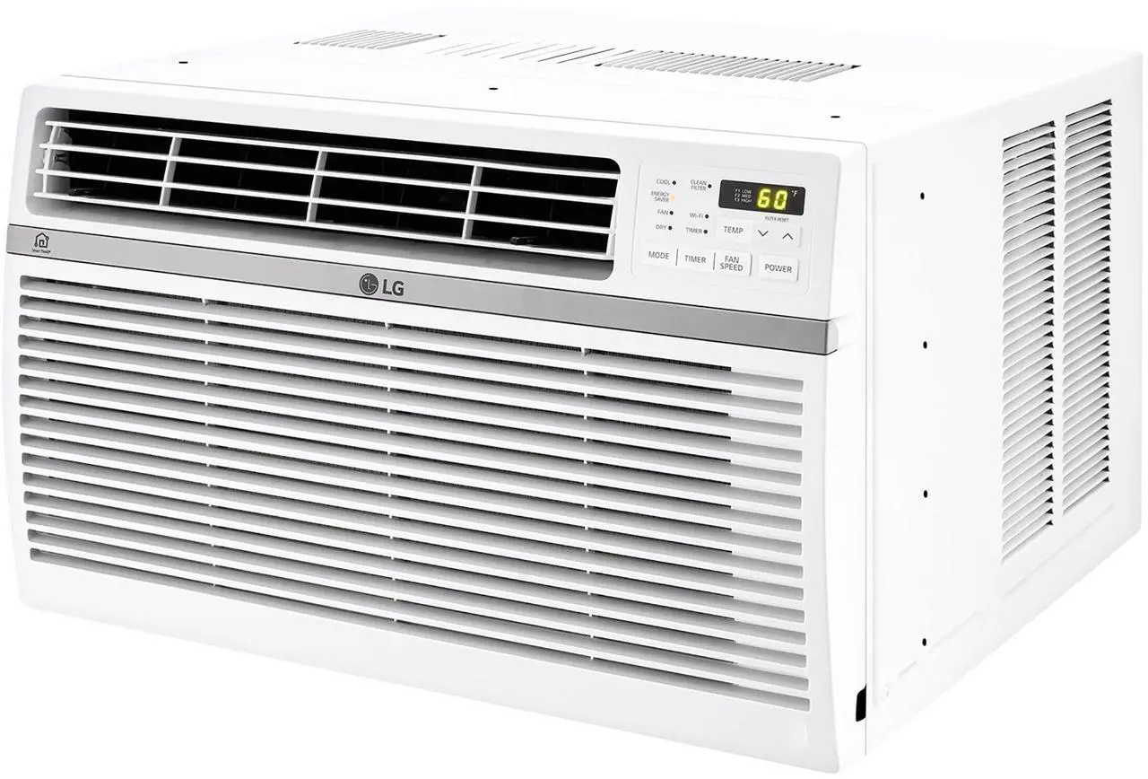 Alt view image 13 of 13 - LG LW1217ERSM1 12,000 BTU Smart wi-fi Enabled Window Air Conditioner