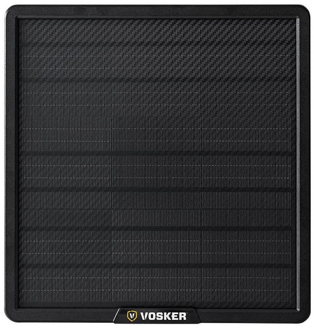 Main image of Vosker 2-in-1 Solar 15000 mAh IP66 Rating Wireless Outdoor Universal Charger USB Battery Pack Power Bank for Smartphones, Tablets, and Other Rechargeable Gadgets with Mounting Arm (Black)