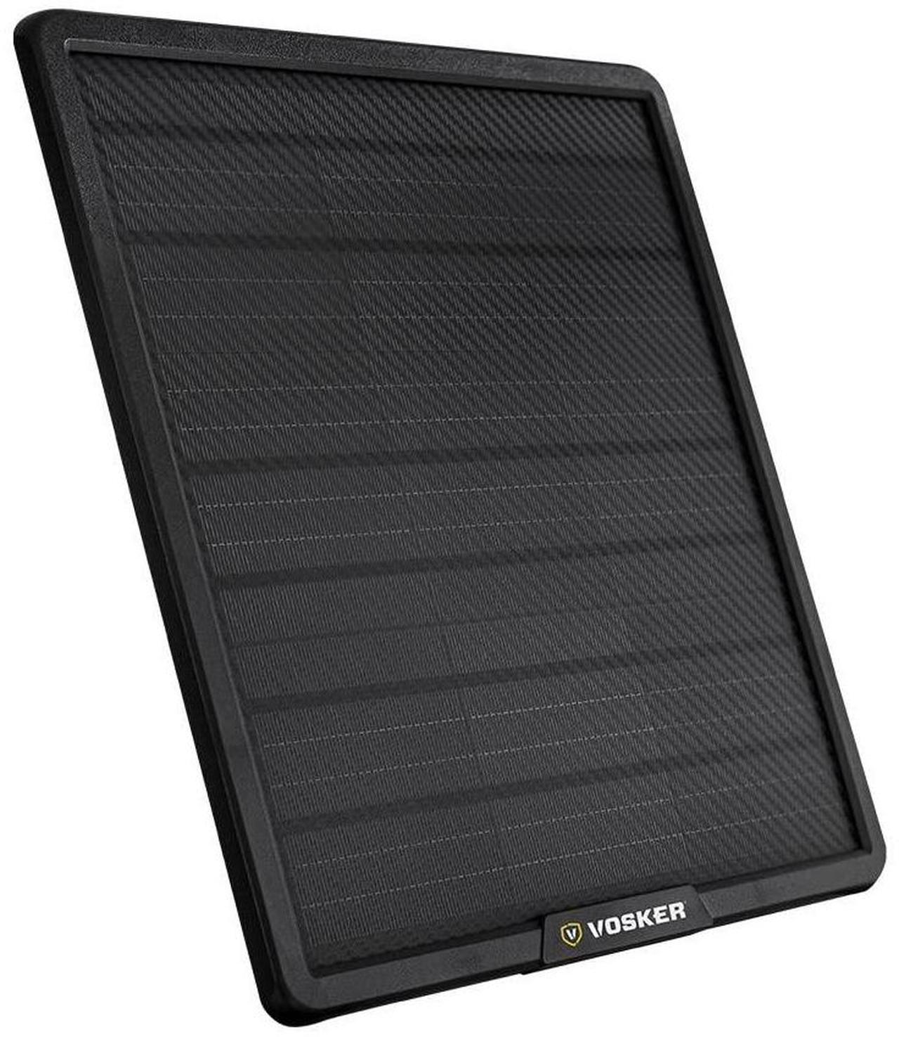Alt view image 2 of 7 - Vosker 2-in-1 Solar 15000 mAh IP66 Rating Wireless Outdoor Universal Charger USB Battery Pack Power Bank for Smartphones, Tablets, and Other Rechargeable Gadgets with Mounting Arm (Black)