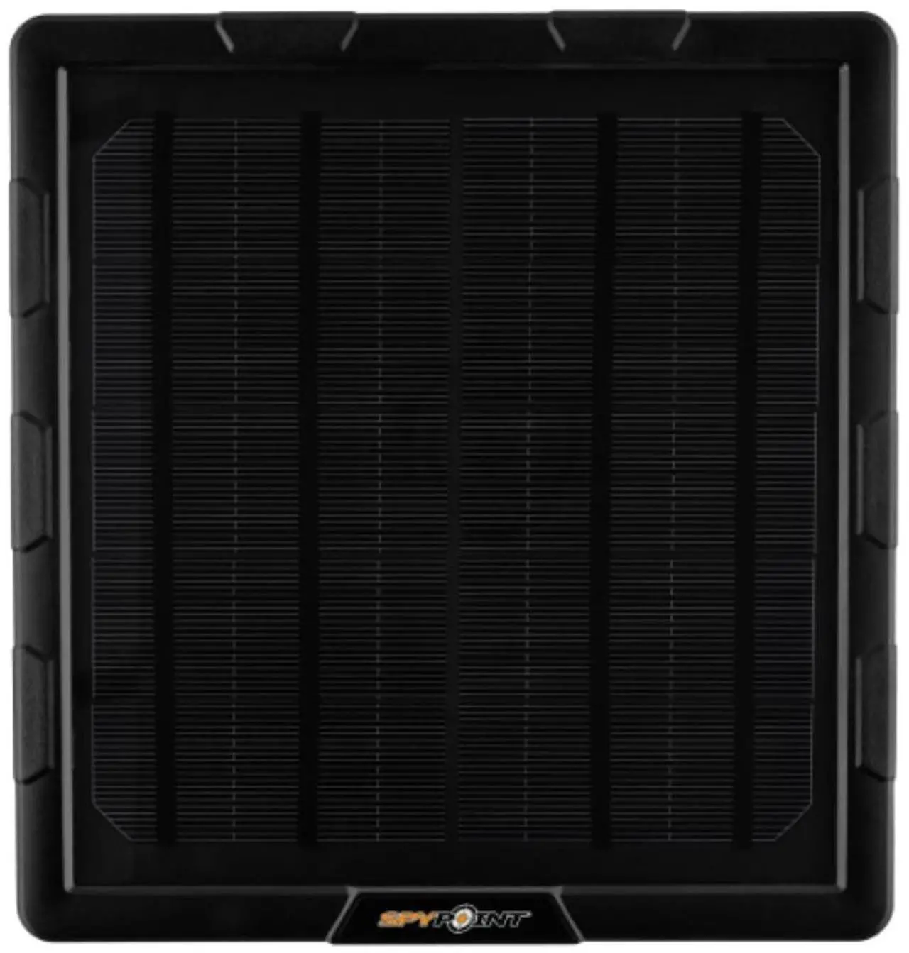 Alt view image 2 of 4 - Spypoint SPLB-10 Compact Solar Panel with Heavy-Duty Mounting Arm and 360-Degree Rotation (Black)