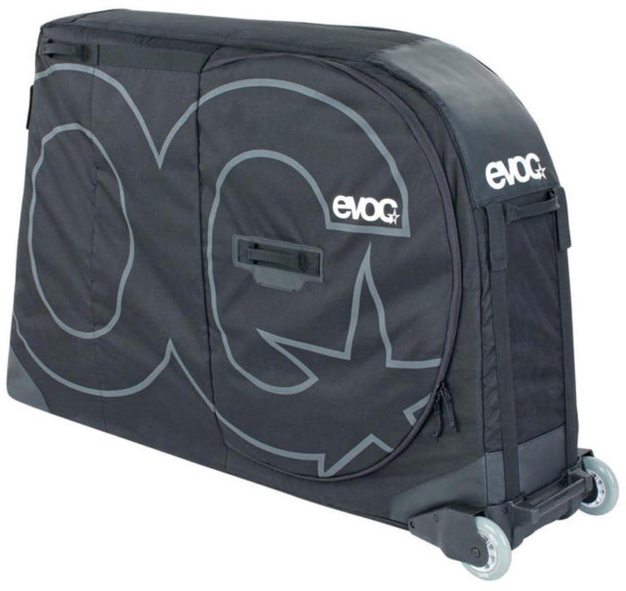 Main image of EVOC Road Bike Bag with Molded Polycarbonate Bike Block and Skate Wheels (285L, Black)