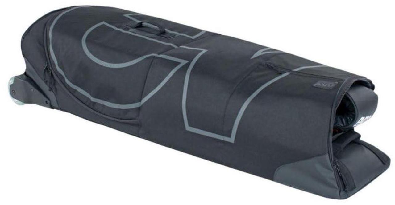 Alt view image 3 of 7 - EVOC Road Bike Bag with Molded Polycarbonate Bike Block and Skate Wheels (285L, Black)