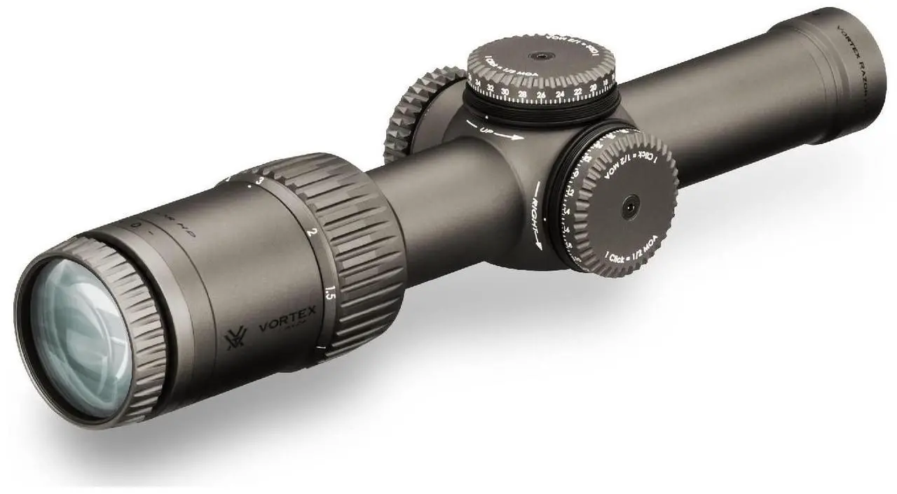 Alt view image 4 of 7 - Vortex Razor HD Gen II-E 1-6x24 Riflescope (VMR-2 MRAD Reticle)