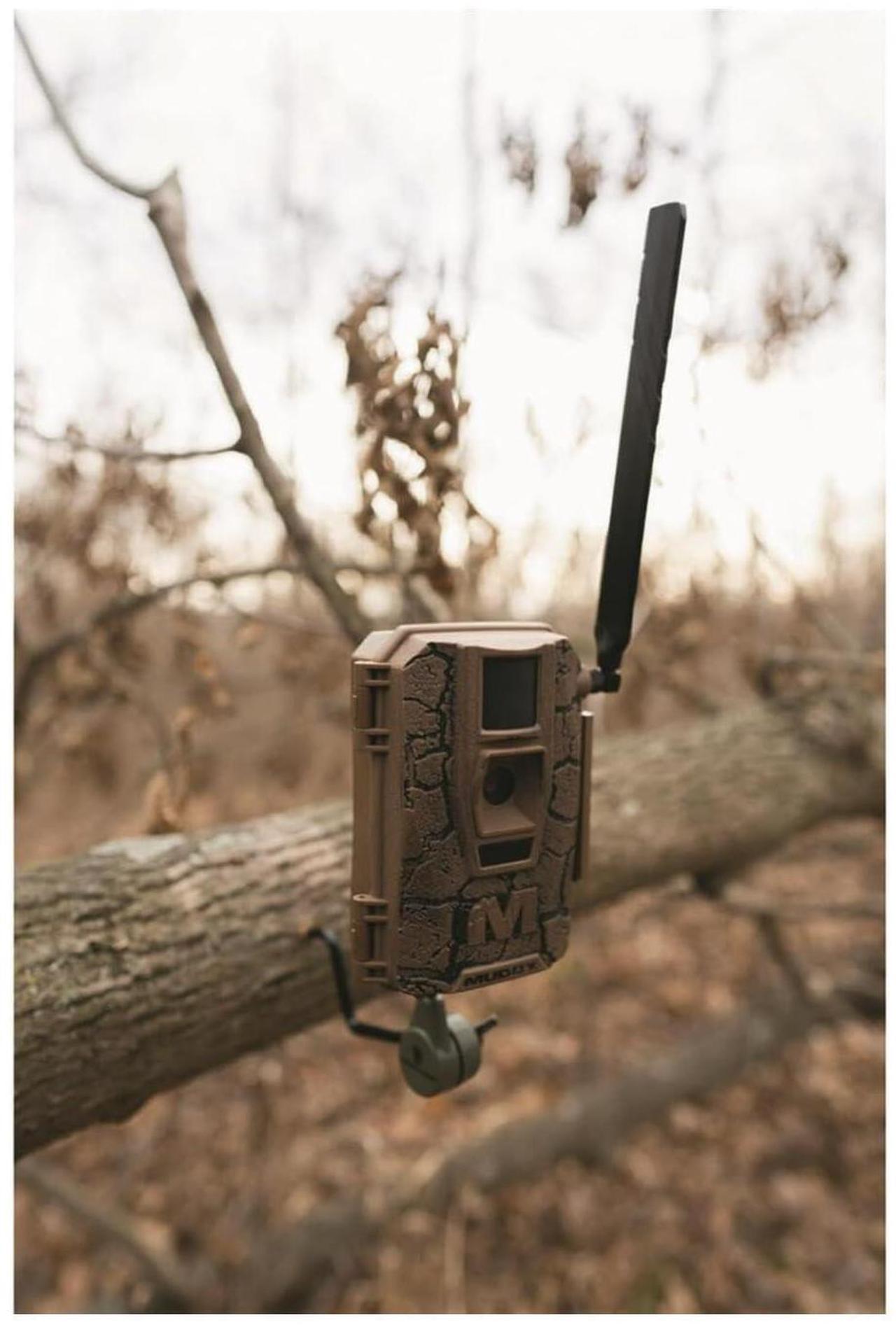 Alt view image 6 of 7 - Muddy Mitigator 2.0 24MP Dual Carrier Cellular Wireless Trail Camera with 80-Feet Detection and Flash Range (Brown, 2-Pack)