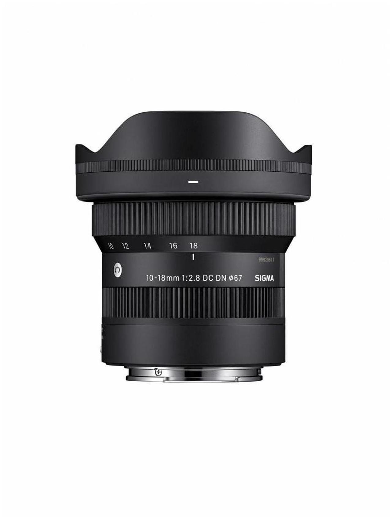 Alt view image 3 of 7 - SIGMA 10-18 mm F2.8 DC DN Ultra-Wide Zoom Lens for Sony E Mount - High-Performance Photography Lens Bundle with 1TB Portable Hard Drive, Photo Editing Software, 64GB SD Card, and Storage Bag (5 Items)