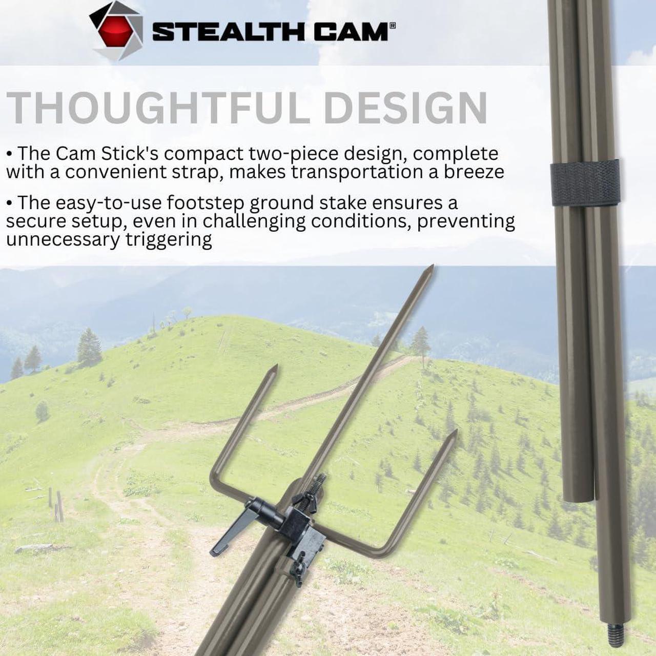 Alt view image 4 of 6 - Stealth Cam SD Card Reader and Viewer with 4.3-Inch LCD Touchscreen and Touch Detection (2-Pack) Bundle with Trail Camera Mount Stick (2-Pack), 32GB Memory Card (4-Pack), and Card Reader (9 Items)