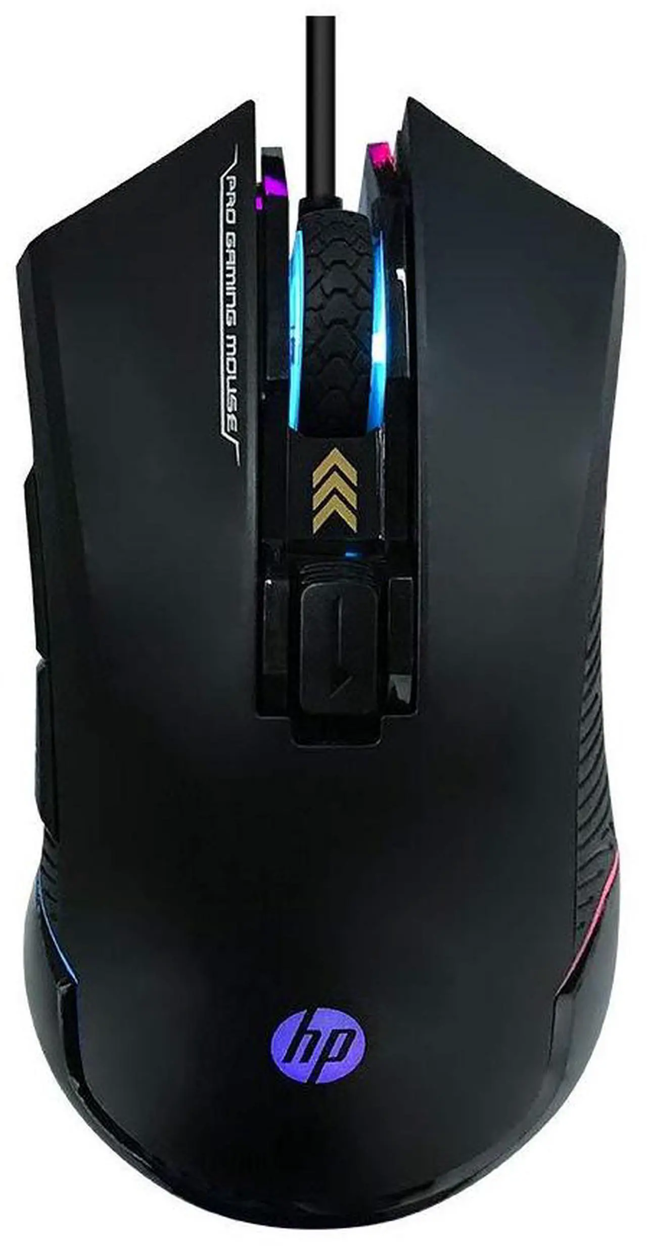 Alt view image 9 of 11 - HP Wired Gaming Mouse LED RGB Backlit Adjustable 6200 DPI 6 Programmable Buttons Ergonomic USB Mice for Gamers