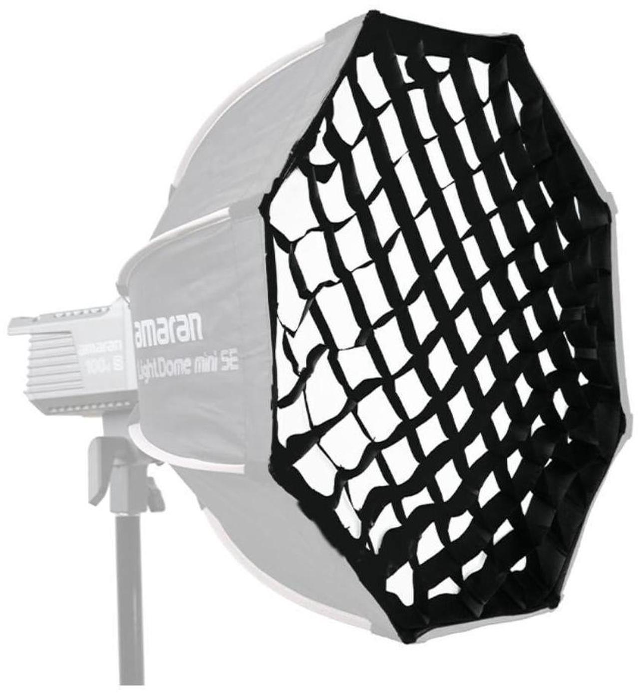 Alt view image 2 of 7 - Aputure Amaran Light Dome Mini SE Light Control Grid for Aputure Amaran Light Dome Mini SE Softbox