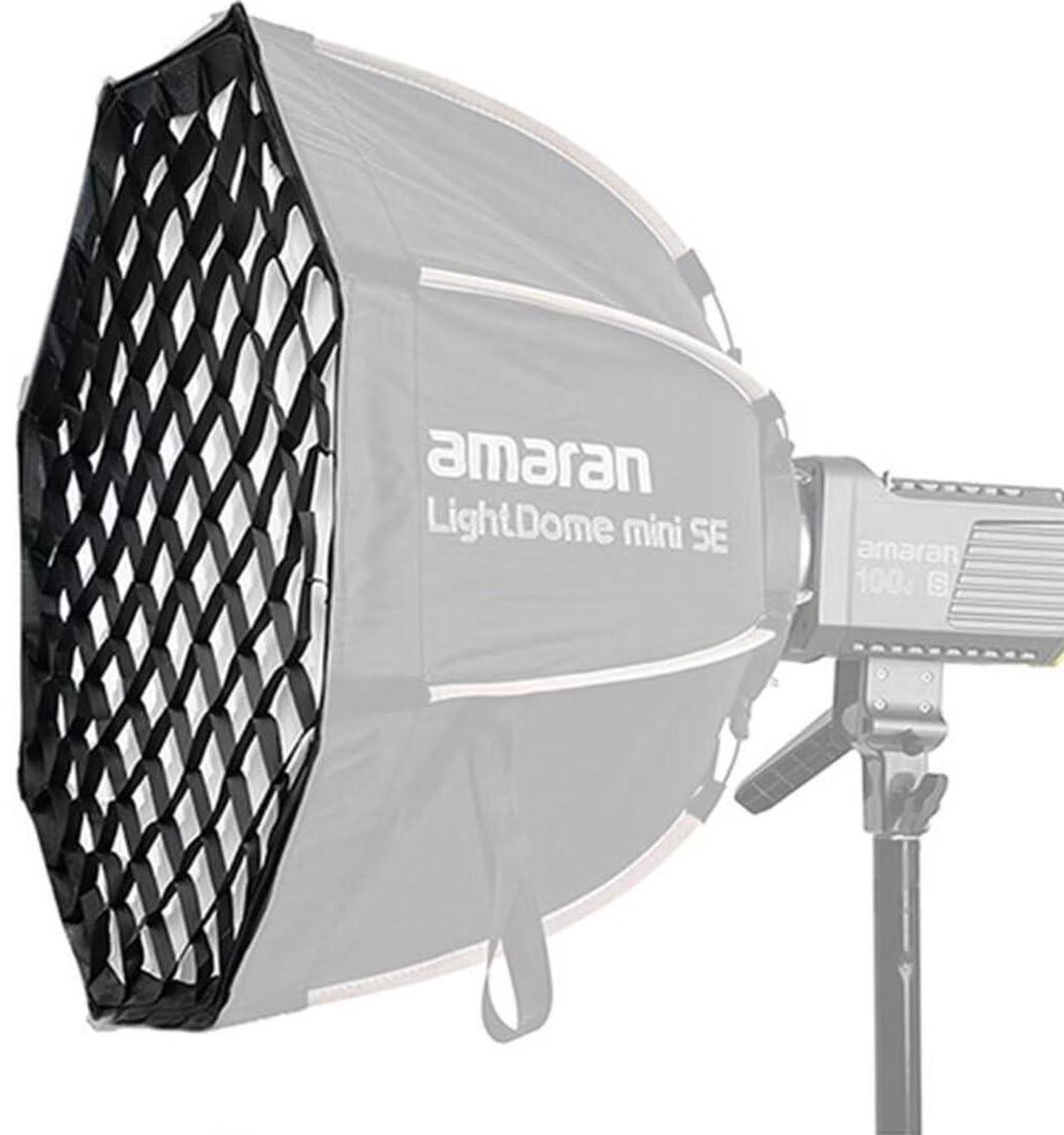 Alt view image 5 of 7 - Aputure Amaran Light Dome Mini SE Light Control Grid for Aputure Amaran Light Dome Mini SE Softbox