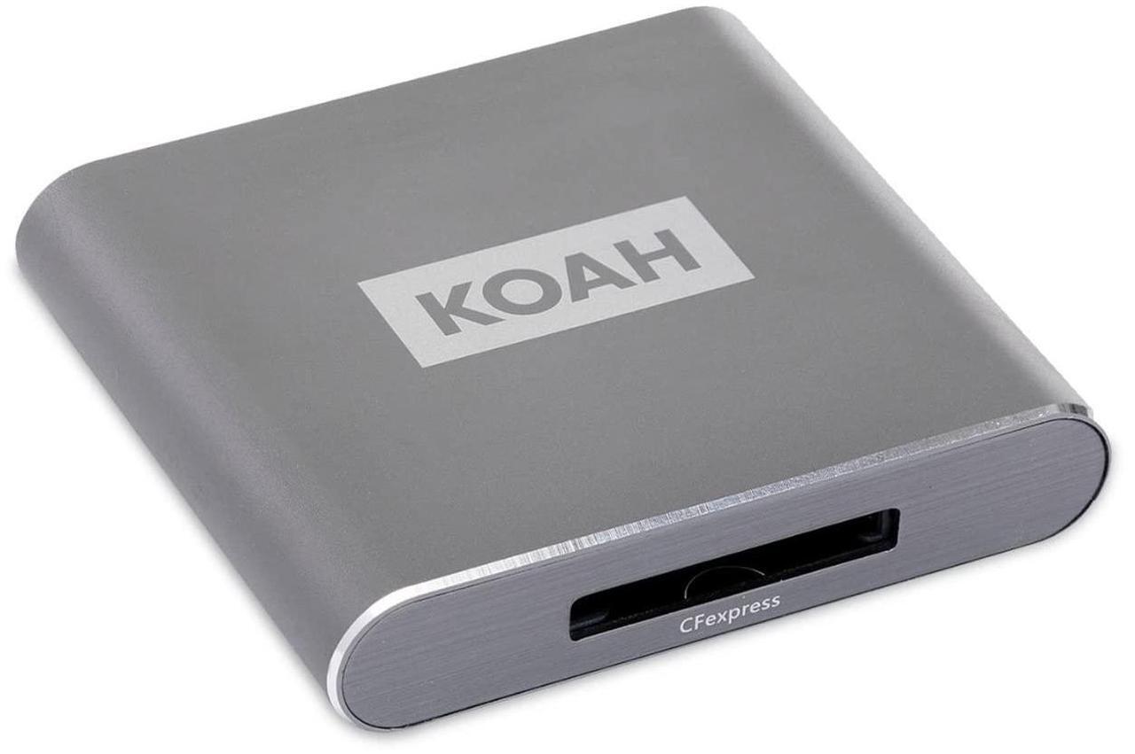 Main image of Koah Pro USB 3.2 Type-C Connector 10Gbps CFexpress Type B Card Reader with 2 Cables
