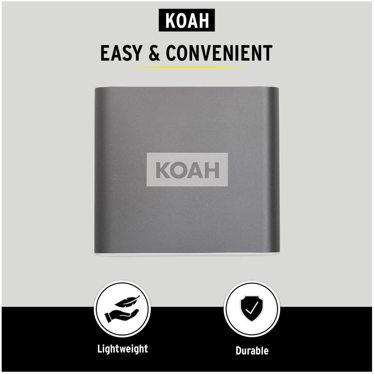 Alt view image 4 of 7 - Koah Pro USB 3.2 Type-C Connector 10Gbps CFexpress Type B Card Reader with 2 Cables