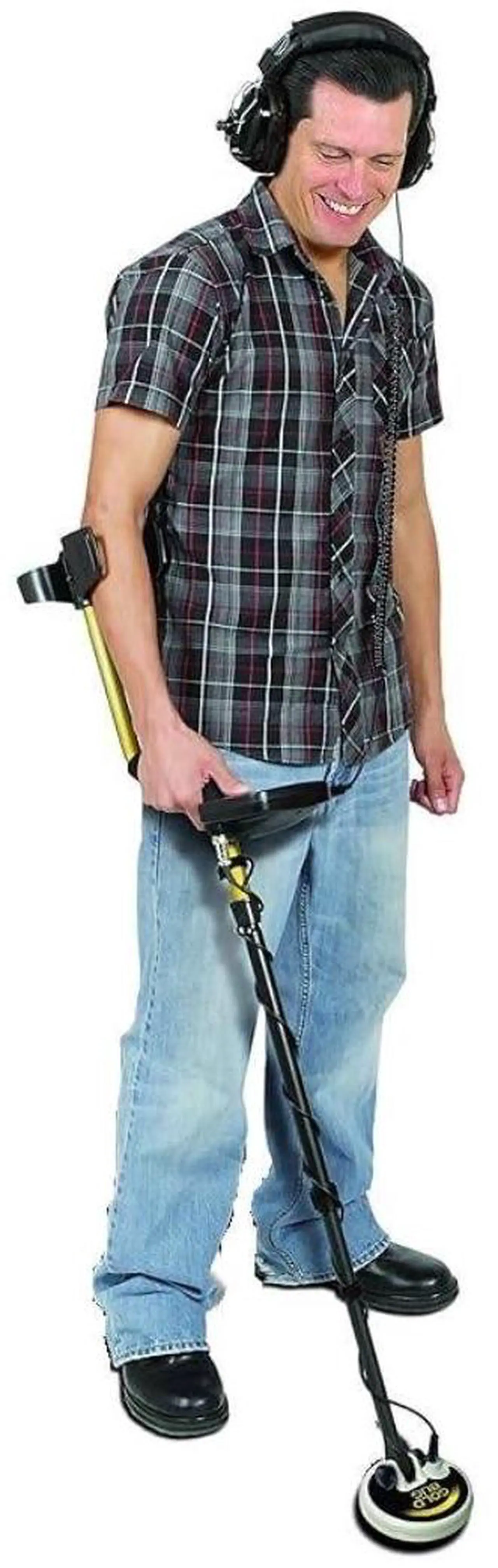 Alt view image 4 of 5 - Fisher Labs Gold Bug Metal Detector with V-Break Tone Discrimination, Fast Retune Speed, and Biaxial Coils (Black)