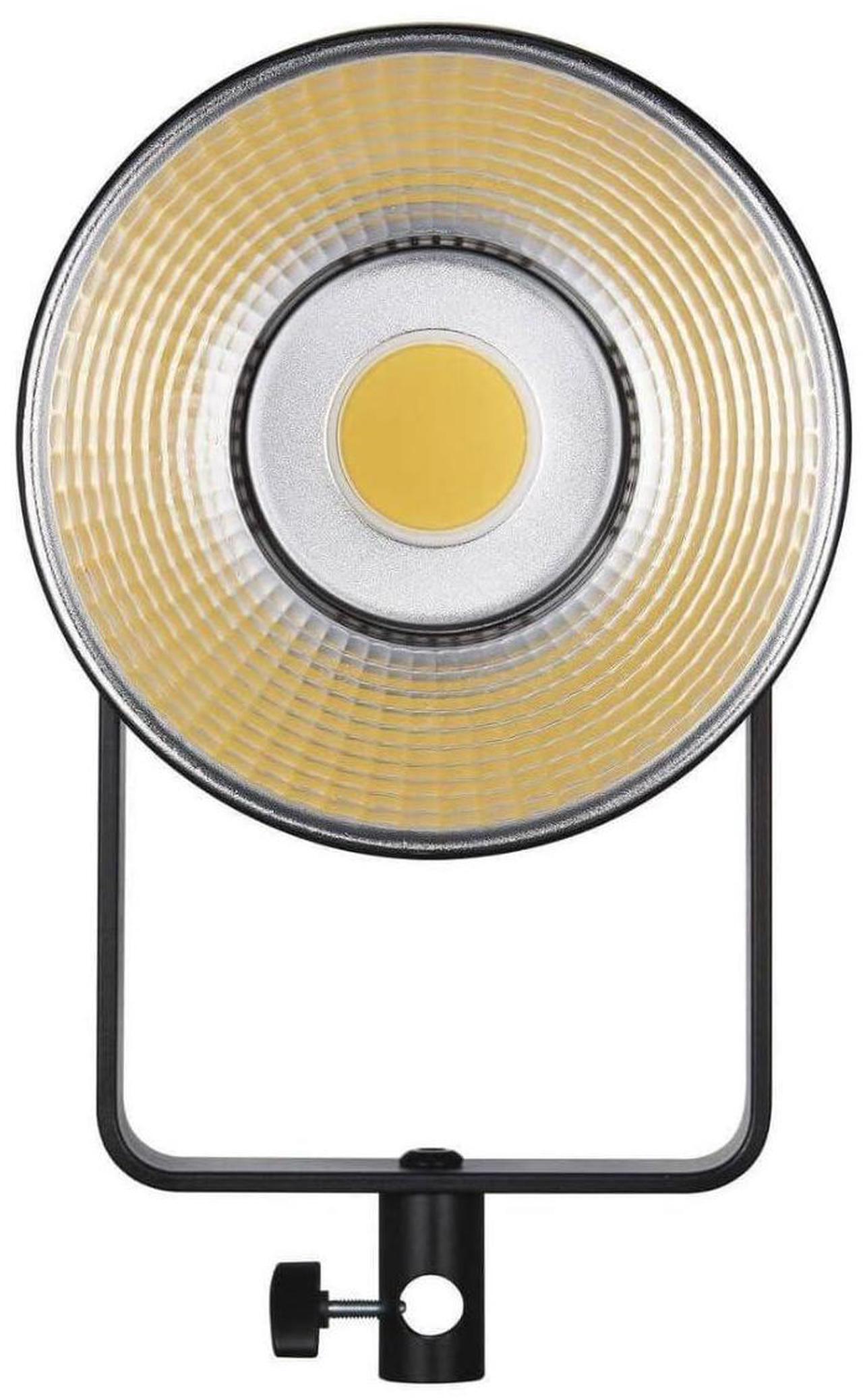 Alt view image 4 of 7 - Godox SL200III 215W 5600K Daylight LED Video Light with 95600 Lux Output and Rotatable U-Shaped Yoke for Live Streaming and Broadcasting (Black)