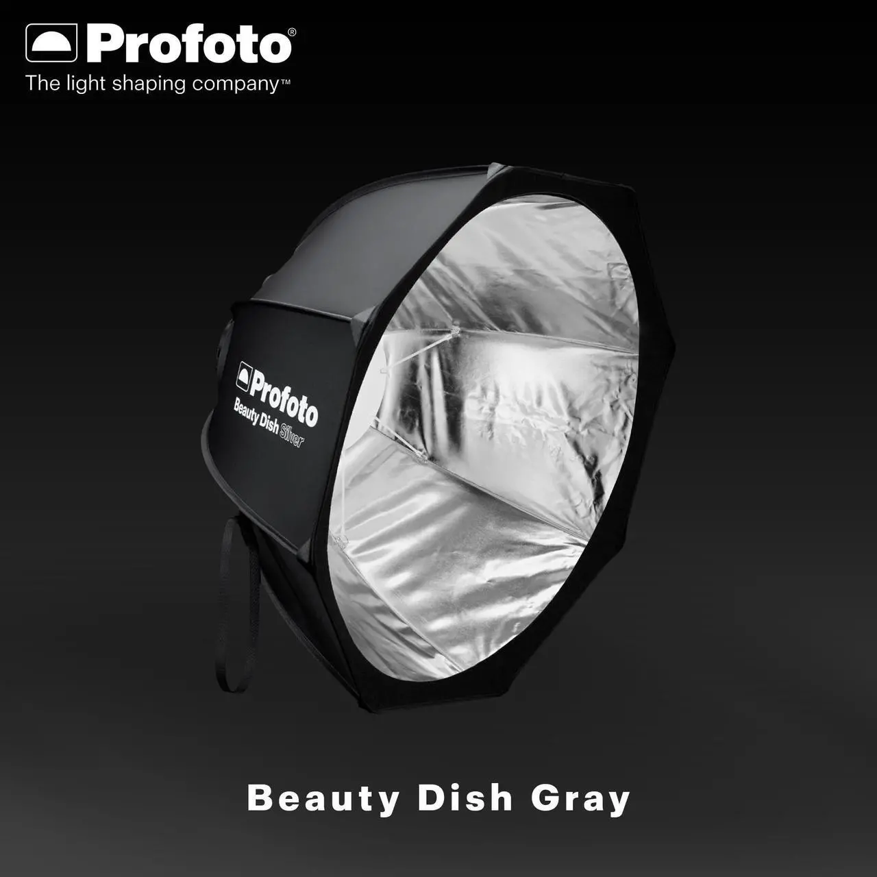 Alt view image 2 of 7 - Profoto Beauty Dish for Portraits and Fashion with Speedring and Circular Front Edge (Gray) Bundle with Profoto Deflector Plate for Profoto Beauty Dish (2 Items)