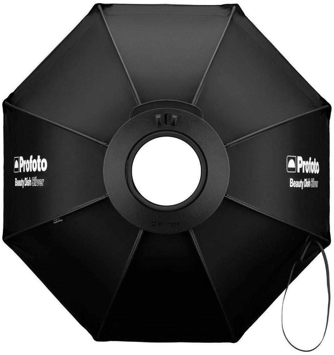 Alt view image 4 of 7 - Profoto Beauty Dish for Portraits and Fashion with Integrated Speedring, Circular Front Edge, and All-In-One Mount Design (Silver)