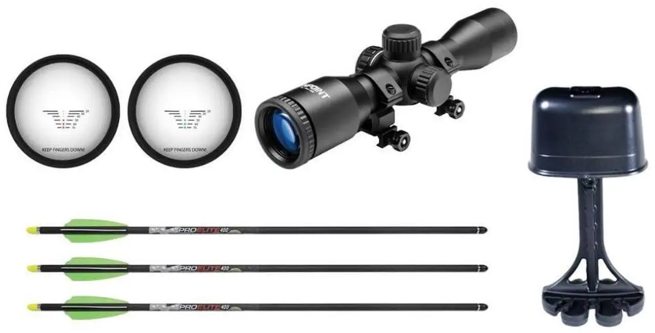 Alt view image 2 of 7 - TenPoint Venom X Crossbow with ACUslide Cocking and De-Cocking System, Pro-View 400 Scope, and Scope Struts (Moss Green)