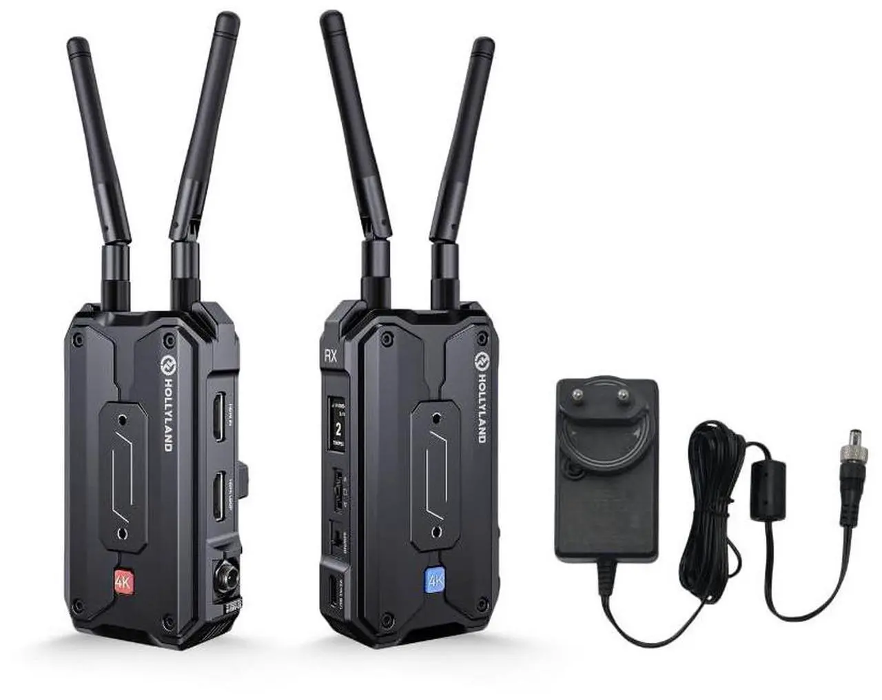 Main image of Hollyland Pyro H Wireless Video Transmission System Bundle with Hollyland 12V and 2A DC Power Adapter for Pyro Series (2-Items)