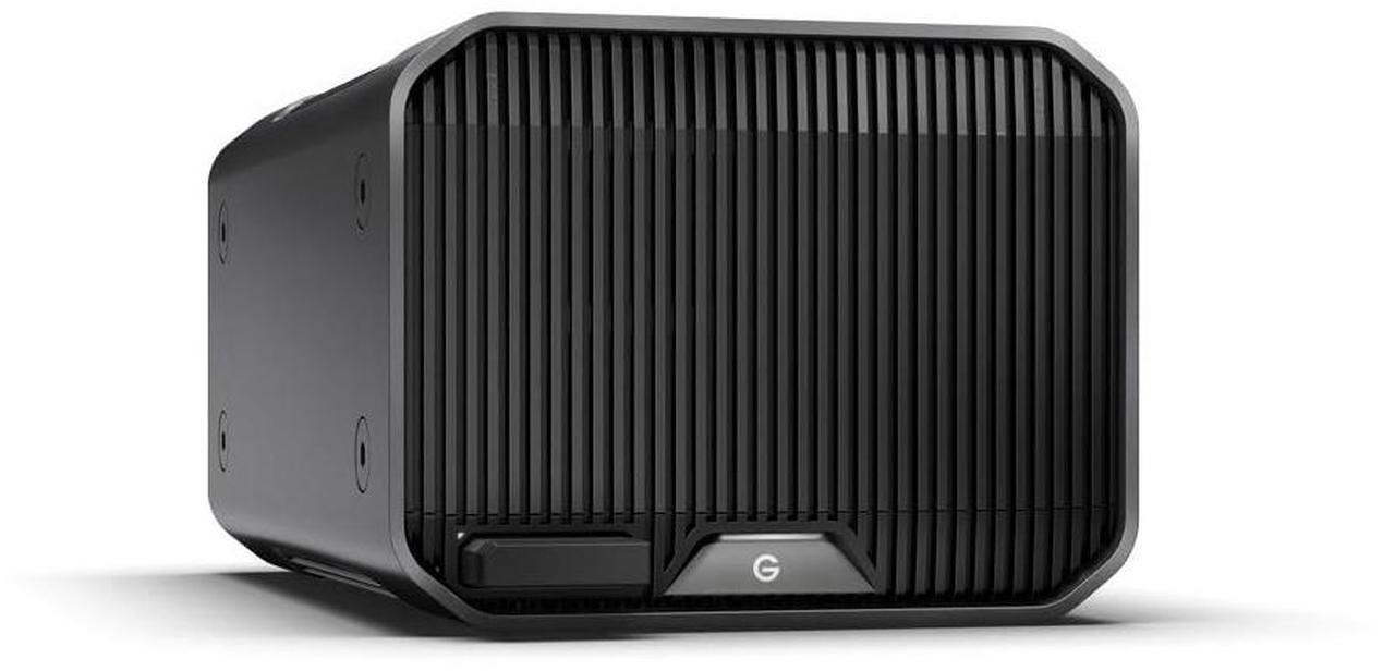 Alt view image 6 of 15 - SanDisk Professional G-Raid Project 2 Enterprise-Class Desktop Hard Drive with Thunderbolt 3 Interface, Pro-Blade SSD Mag Slot, and 510 MBPS Read Speed, 490 MBPS Write Speed (36TB, Space Gray)