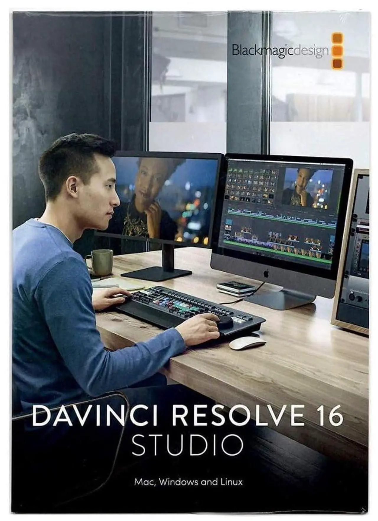 Alt view image 11 of 11 - Blackmagic Design DaVinci Resolve Speed Editor Bundle with DaVinci Resolve 17 Studio (Dongle)