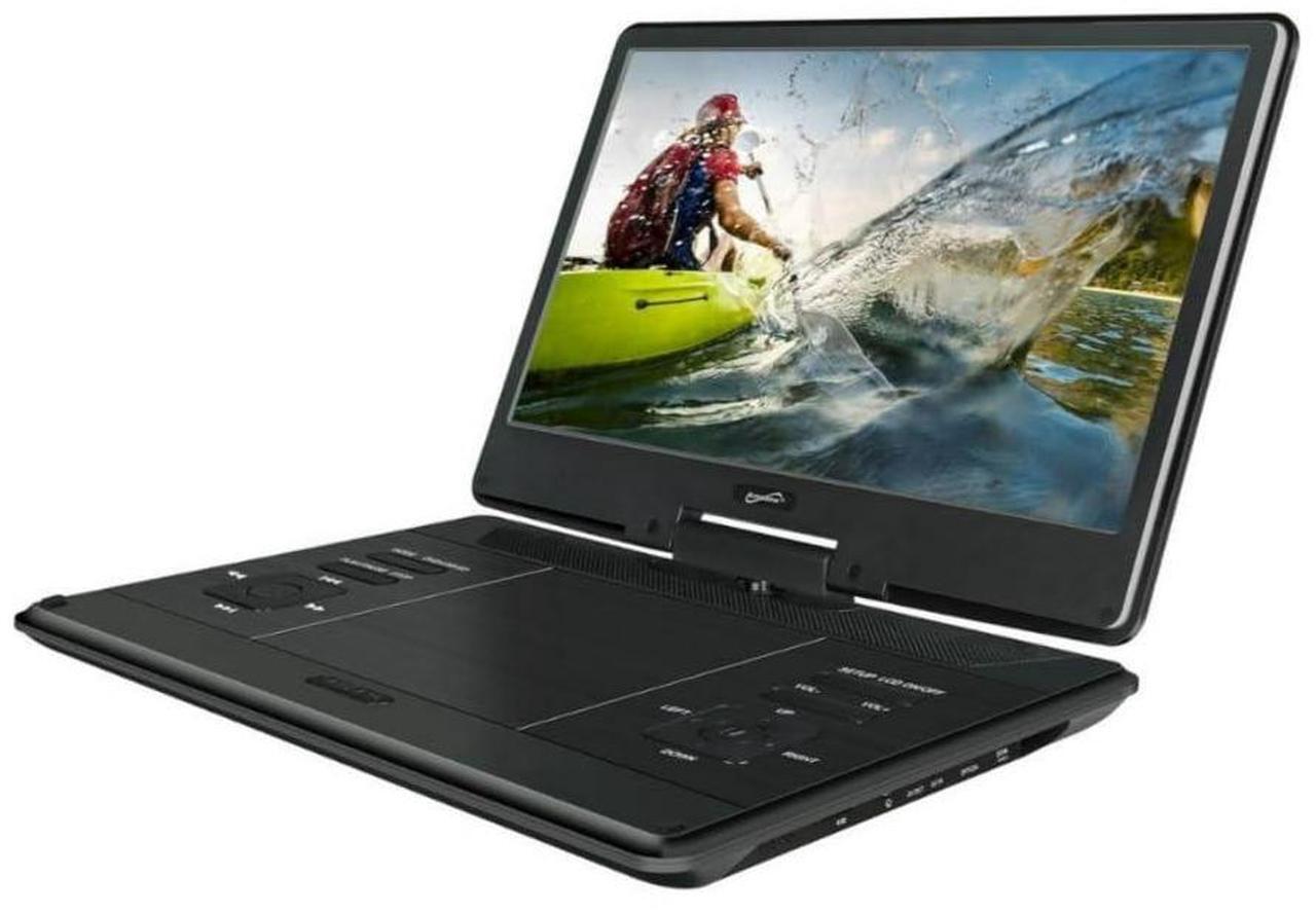 Alt view image 9 of 14 - Supersonic SC-2514, 14" Portable DVD Player with Built-in Hybrid TV Tuners, AC/DC, LED SC-2514