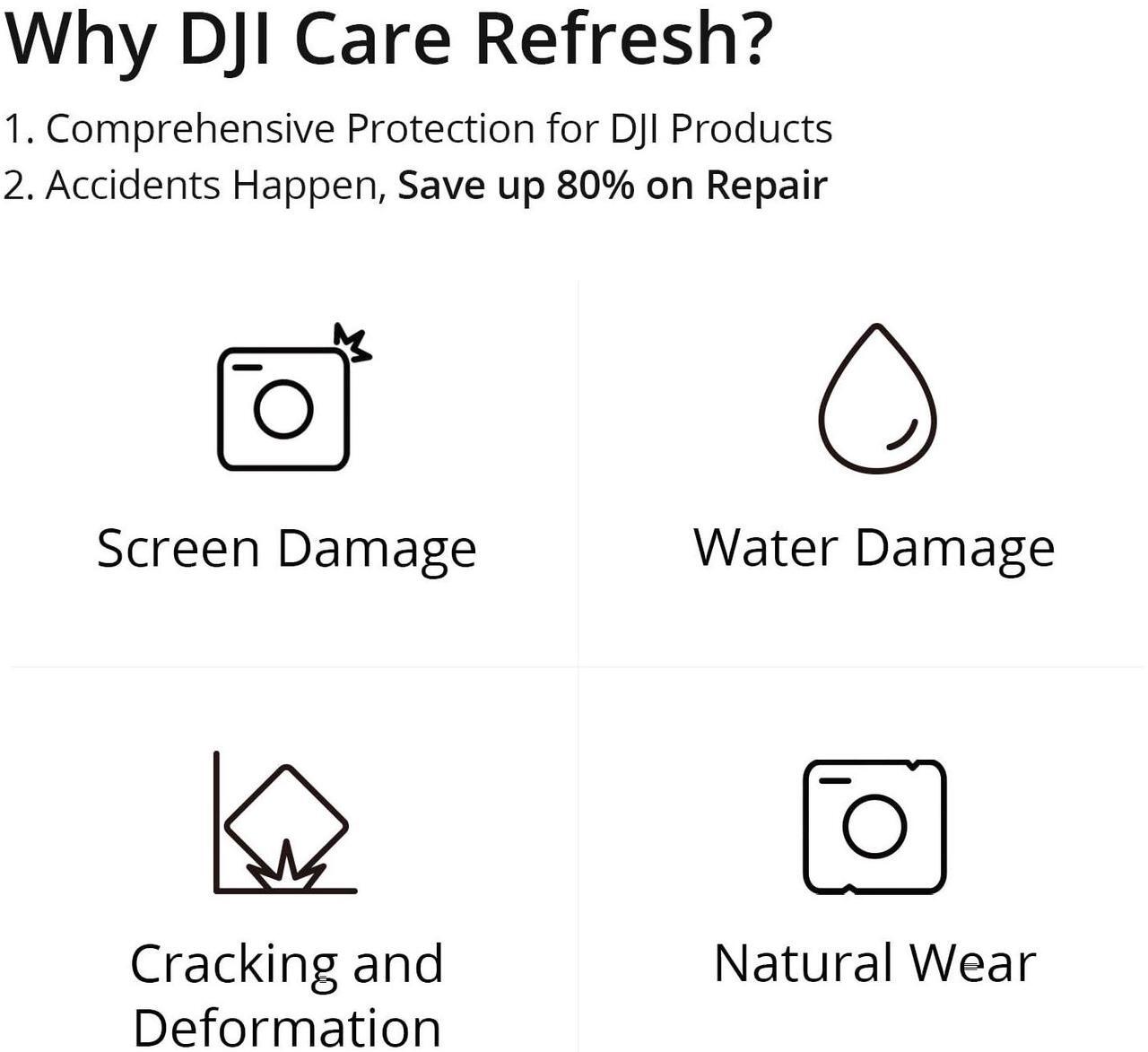 Alt view image 3 of 4 - DJI Care Refresh 2-Year Plan for Osmo Mobile 7P  Physical Card, Replacement Service & Support Access