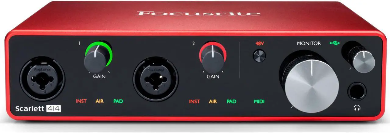 Main image of Focusrite Scarlett 4i4 3rd Generation Audio Interface