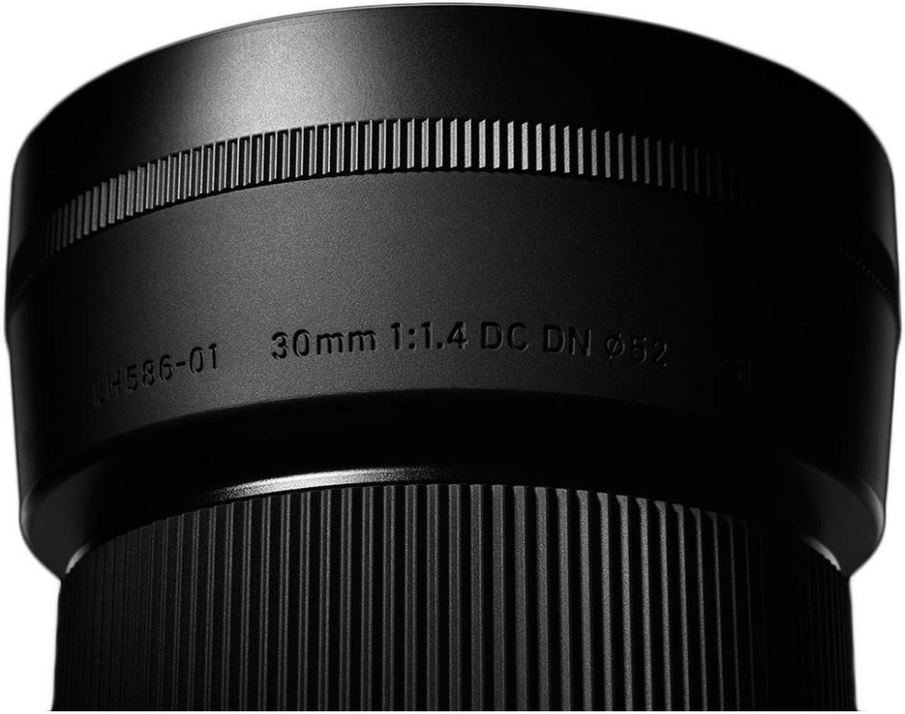 Alt view image 6 of 20 - Sigma 30mm f/1.4 DC DN Contemporary Lens for Sony E-Mount