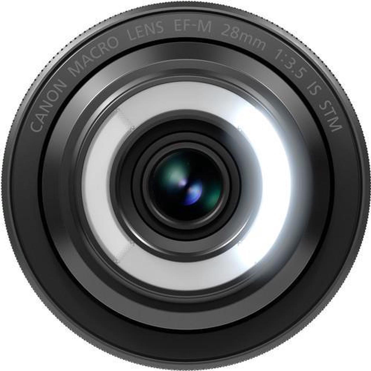 Alt view image 12 of 20 - Canon EF-M 28mm f/3.5 Macro IS STM Lens