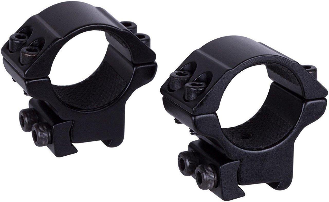Main image of Hawke Sport Optics 2pc 30mm Match Riflescope Mount Rings, 9-11mm High - 22108