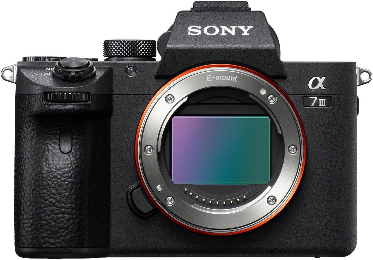 Main image of Sony a7 III Full-Frame Mirrorless Interchangeable-Lens Camera Optical with 3-Inch LCD, Black (ILCE7M3/B)