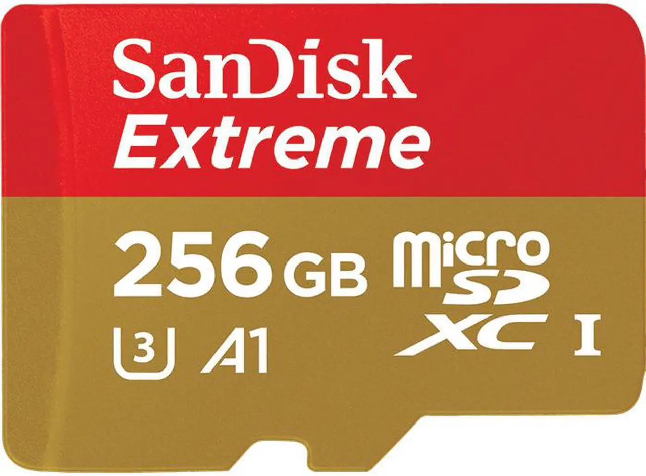 Main image of Sandisk Extreme 256 Gb Class 10/Uhs-I (U3) Microsdhc