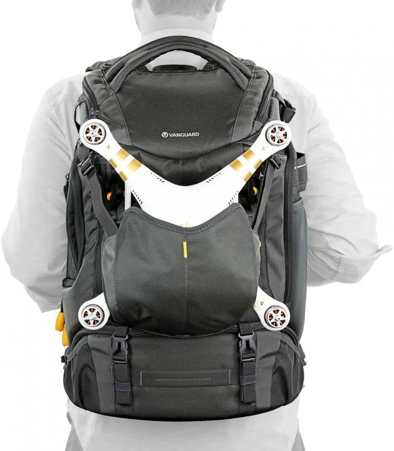 Alt view image 11 of 15 - Vanguard Alta Sky 51D Camera Backpack - Fits 1-2 DSLRs, 70-200 f/2.8, 3-4 Lenses