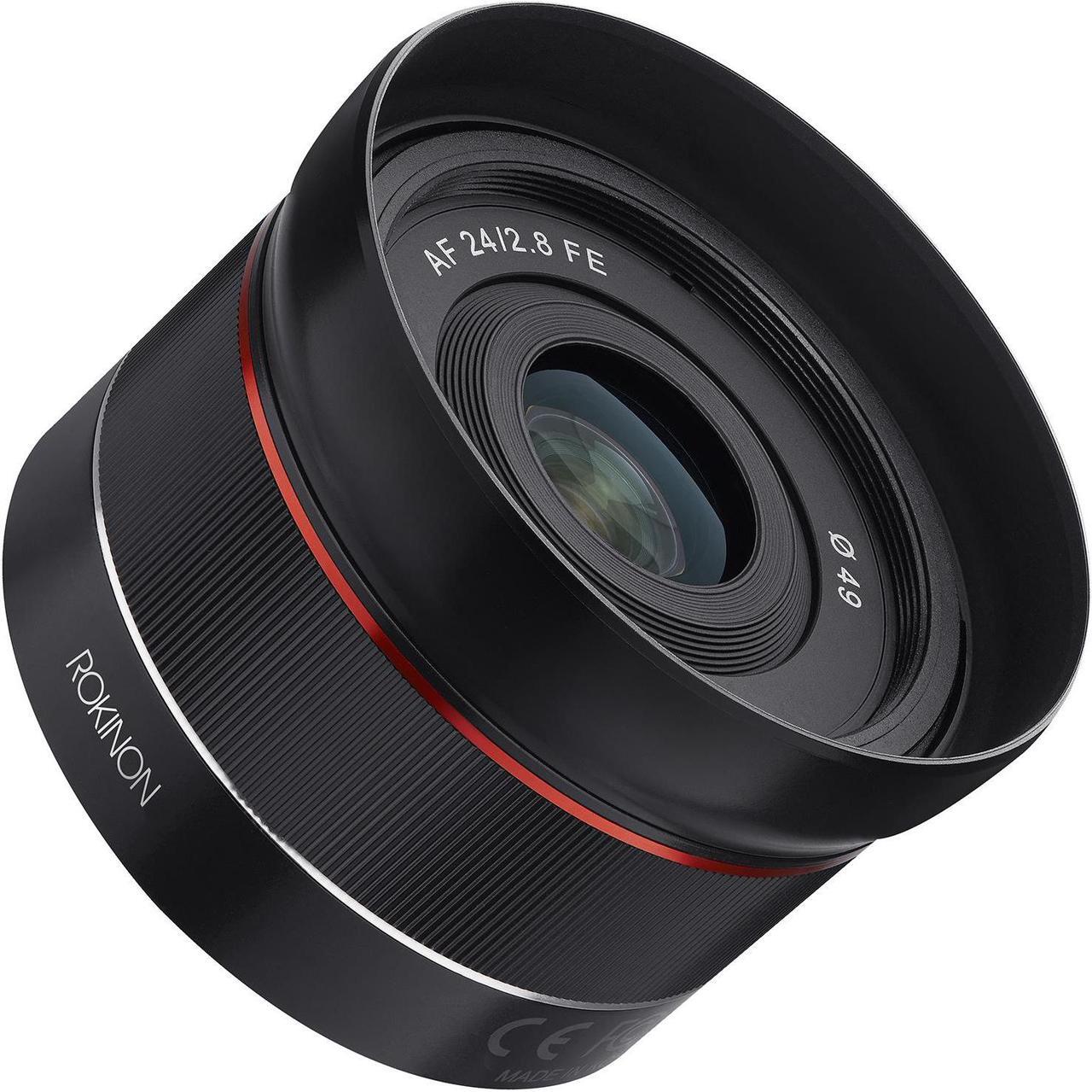 Alt view image 7 of 18 - Rokinon 24mm F2.8 Full Frame Auto Focus Lens for Sony E #IO24AF-E